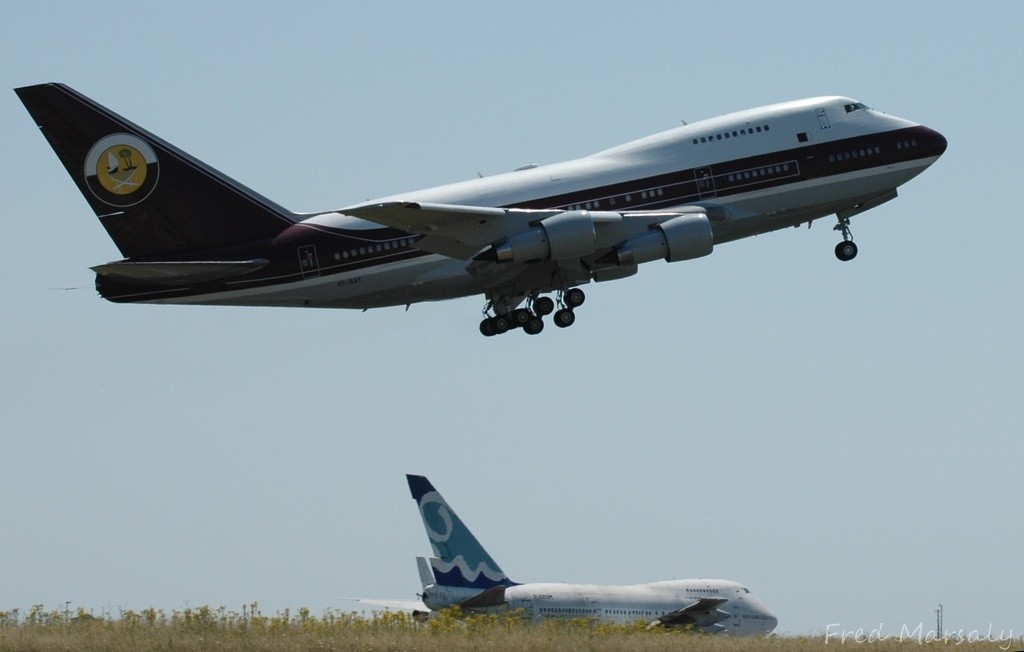 747SP Corsair 747SP Qatar (CTX juillet 2009)